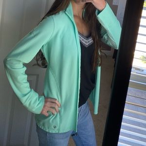 Teal Athletic Jacket